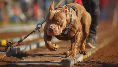 Pit Bulls That Can Pull 11,806 Pounds