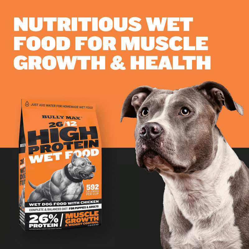 Bully Max 26/12 High Protein Wet Dog Food