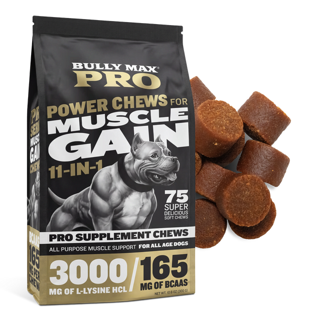 Bully Max Pro Series Power Chews for Muscle Gain