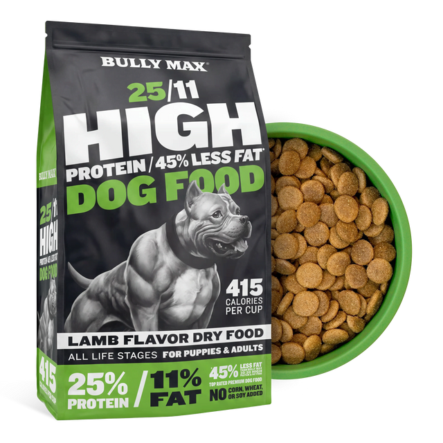 Bully Max 25/11 High Protein Lamb 45% Less Fat Dog Food