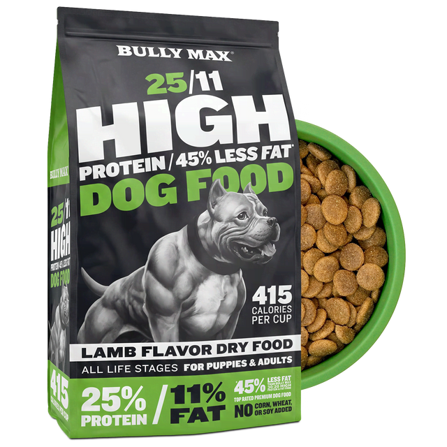 Bully Max 25/11 High Protein Lamb 45% Less Fat Dog Food