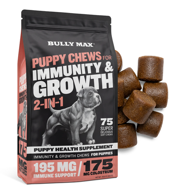 Bully Max Puppy Chews for Immunity & Growth