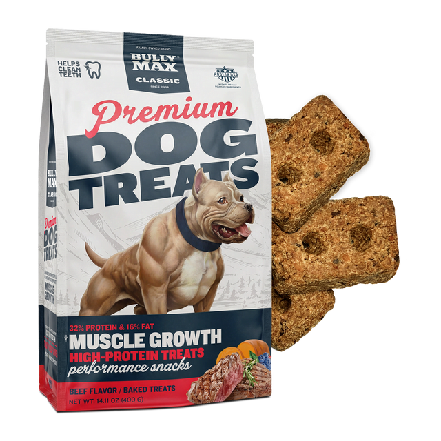 Bully Max Classic Premium High-Protein Beef Dog Treats