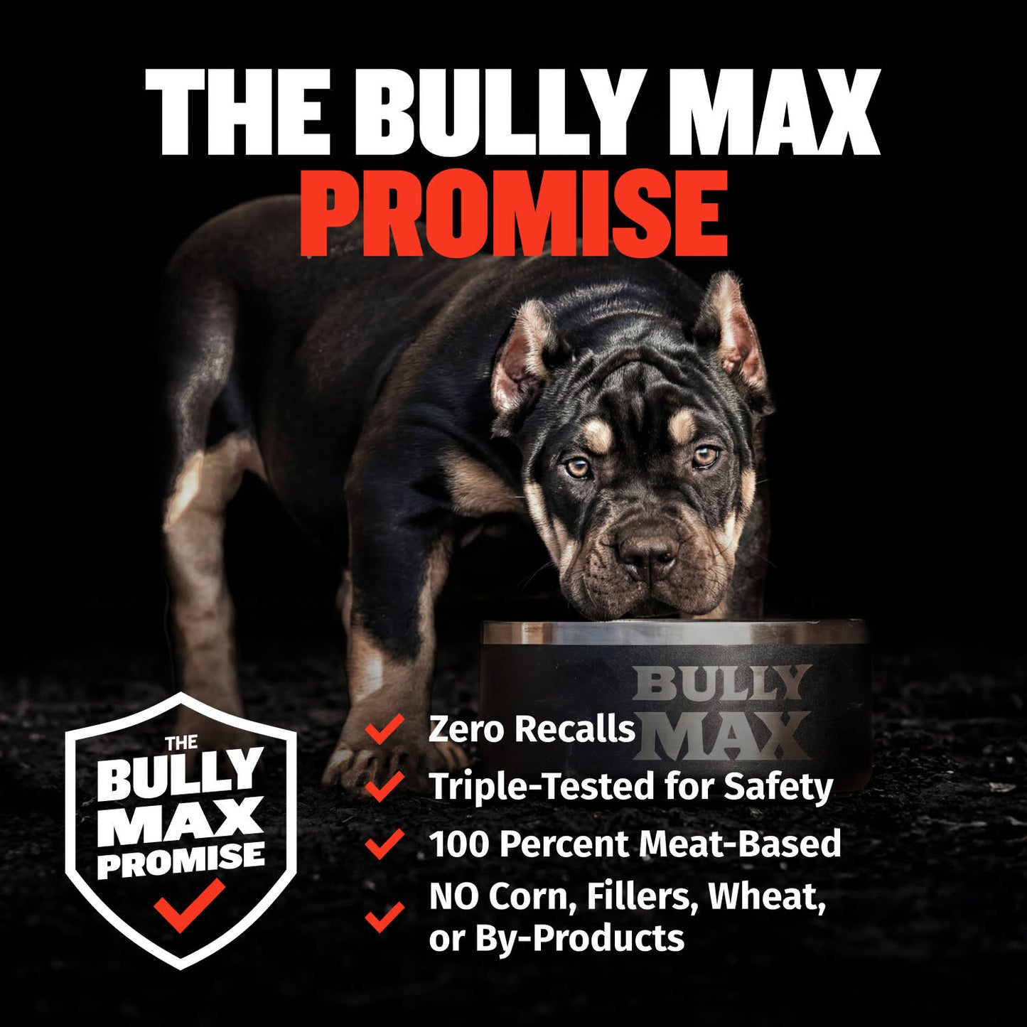 Bully Max High Calorie Raw Base Mix