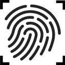 icon of a fingerprint