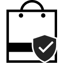 icon to represent shopping guarantee security
