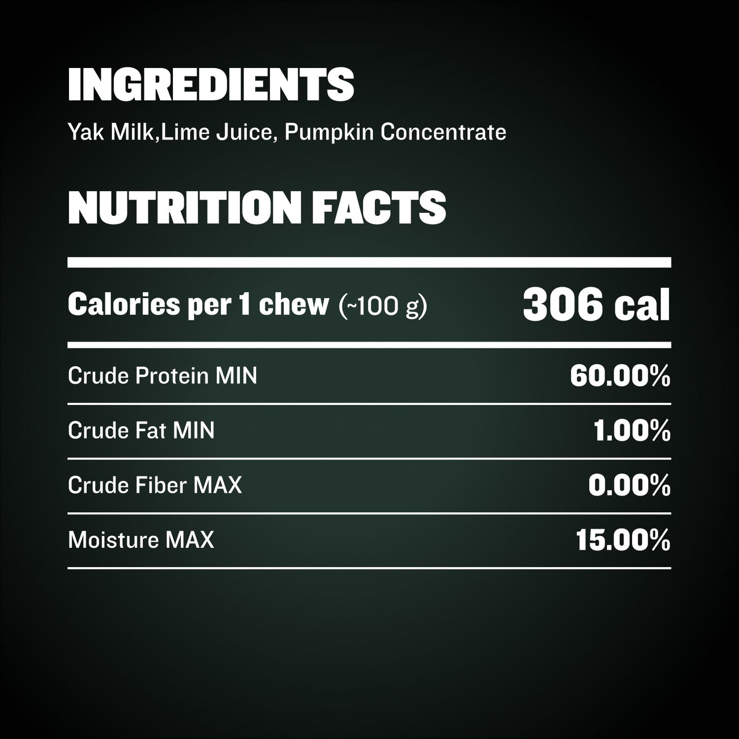 High Protein Power Chew - Pumpkin (Limited)