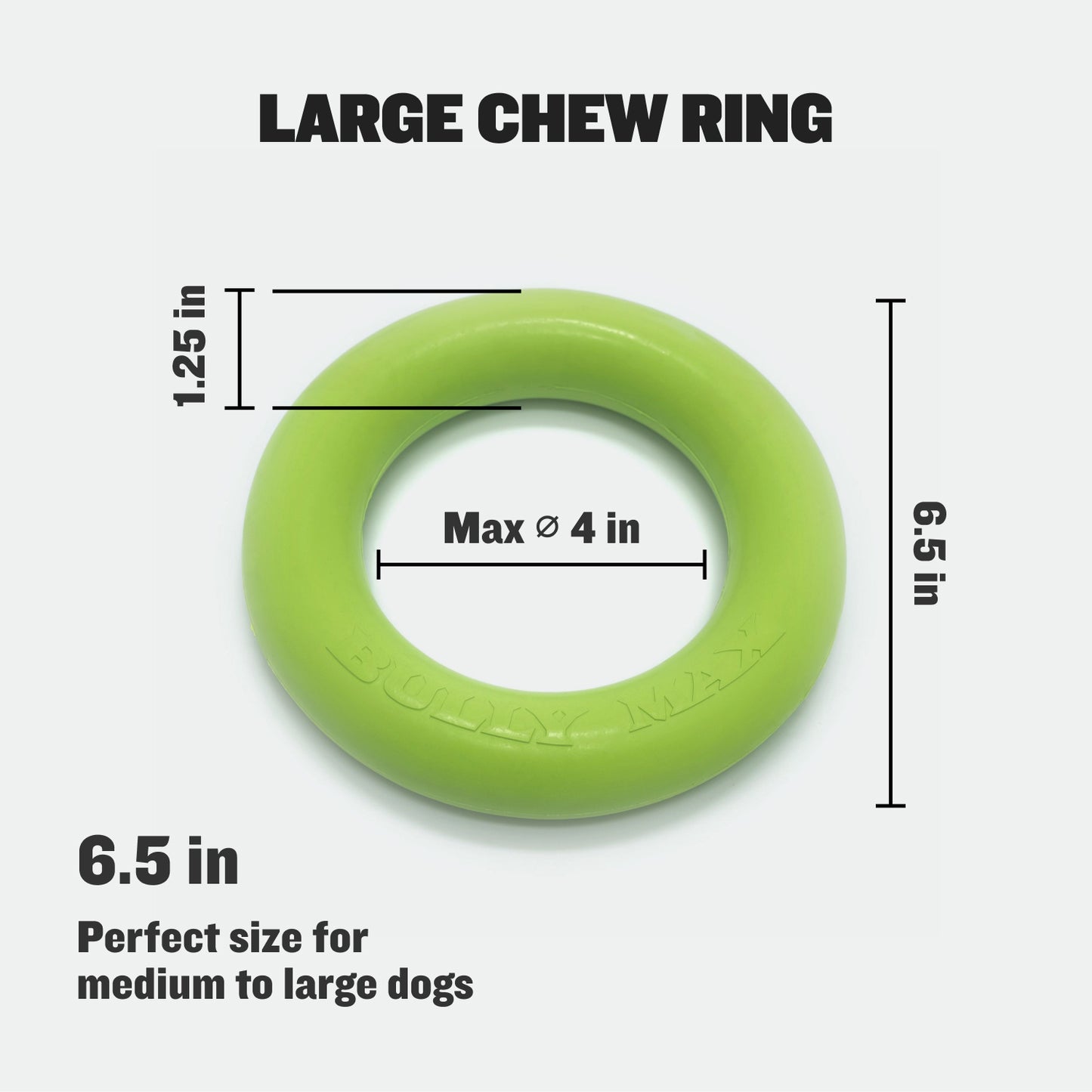 Heavy Duty Tough Chew Ring Toys