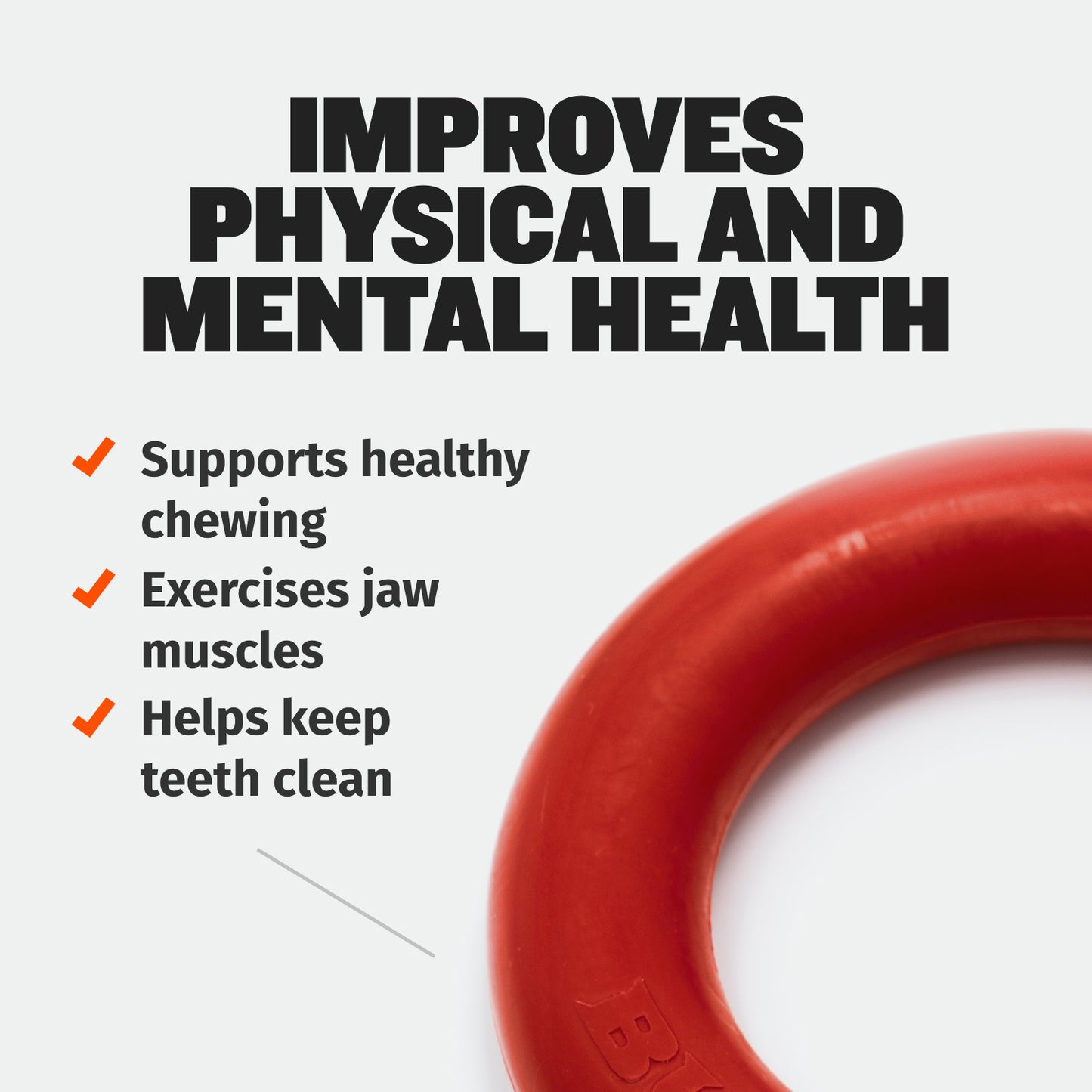 Heavy Duty Tough Chew Ring Toys