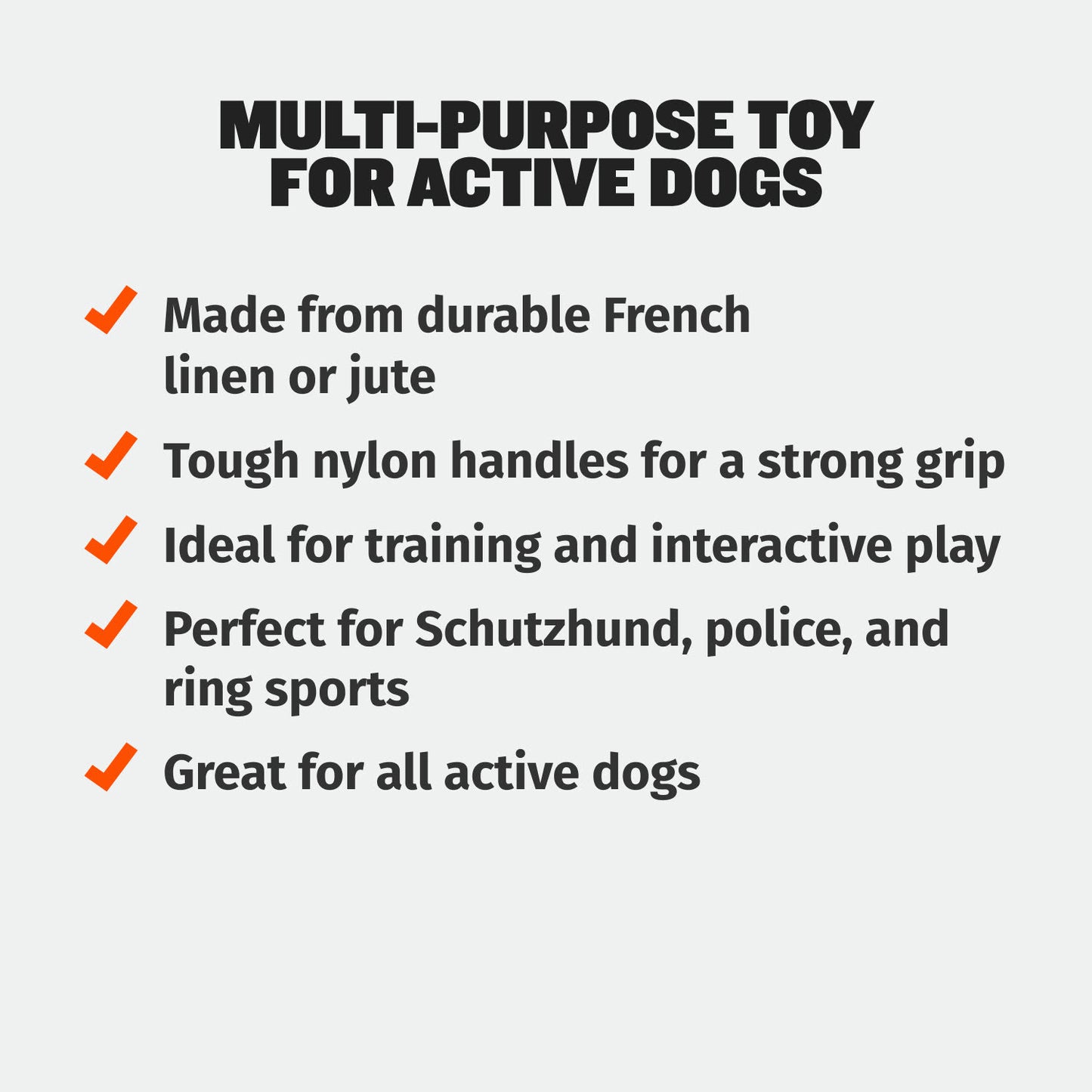 Heavy Duty Dog Tug Toy