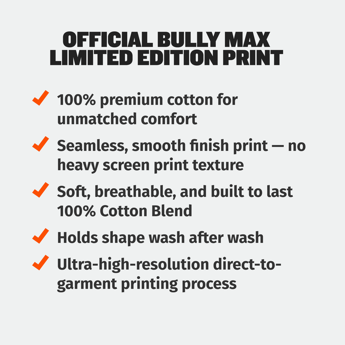 Bully Max Building Champions T-Shirt