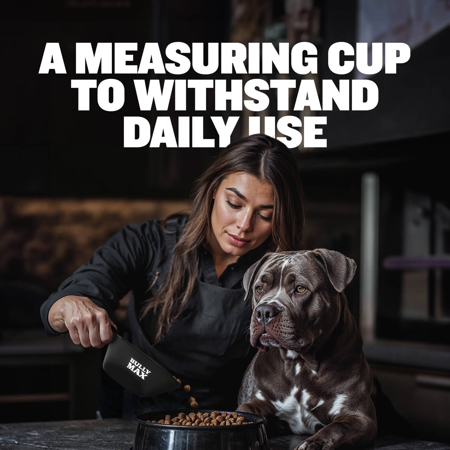Dog Food Measuring Scoop (Size: 1 Cup)