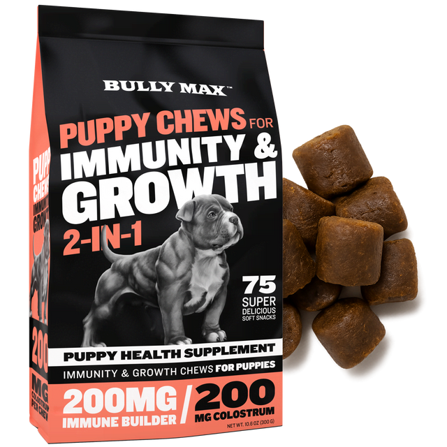 Bully Max Puppy Chews for Immunity & Growth