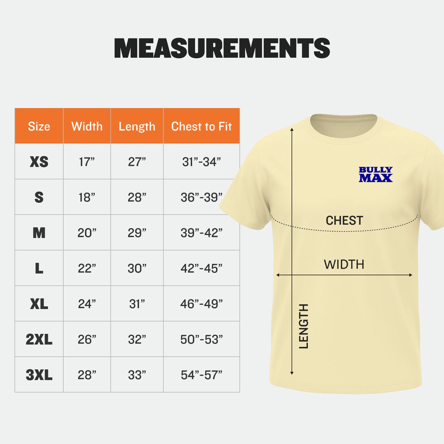 Bully Max USA Flag T-Shirt (Off White)