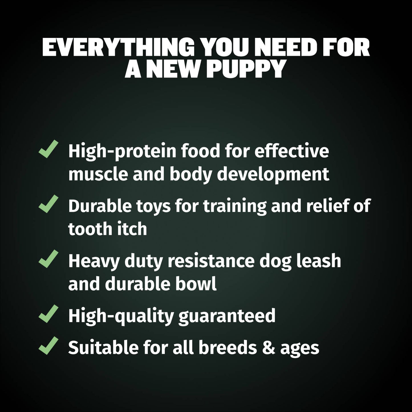 Puppy Starter Pack for Training & Growth