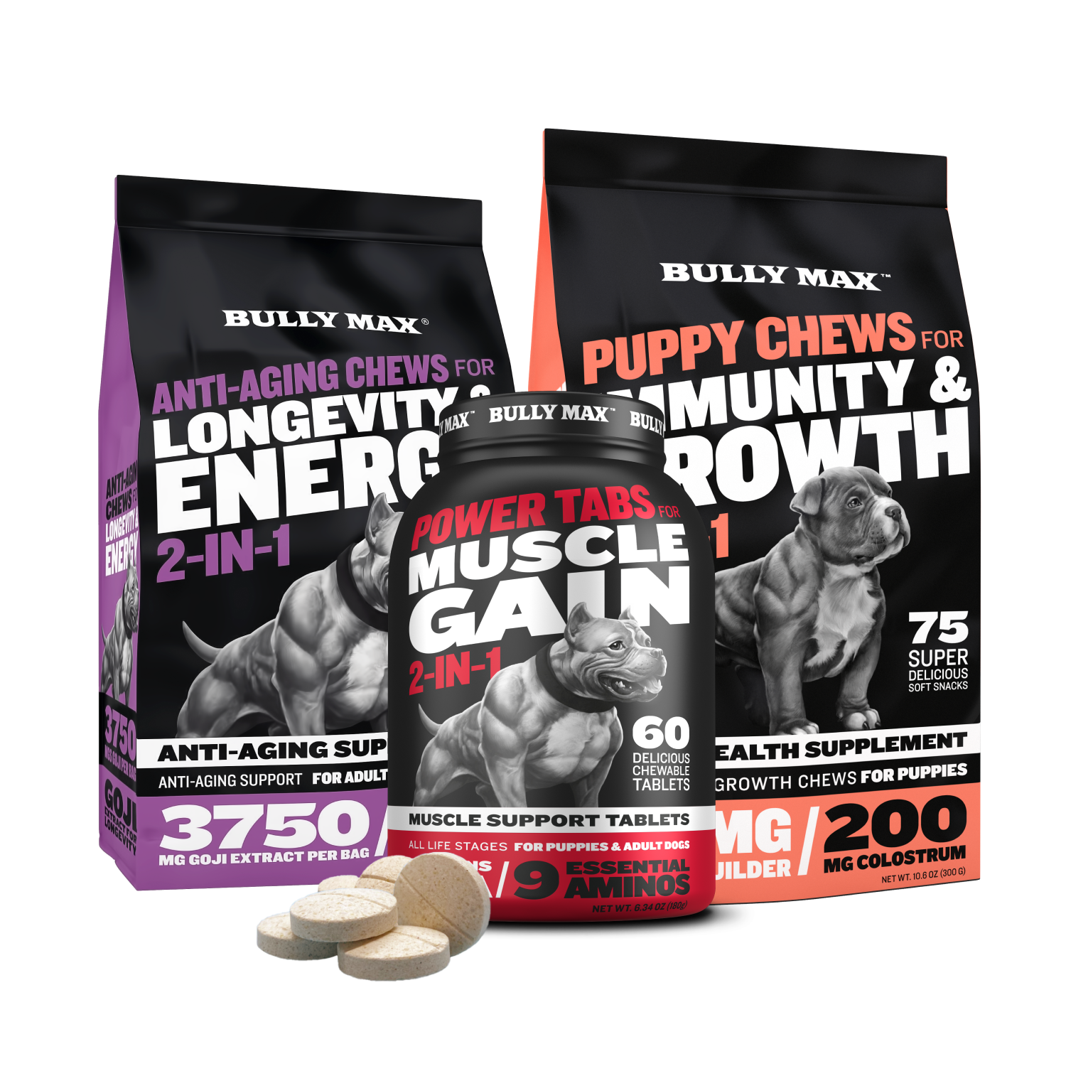 Supplements For Dogs Bully Max