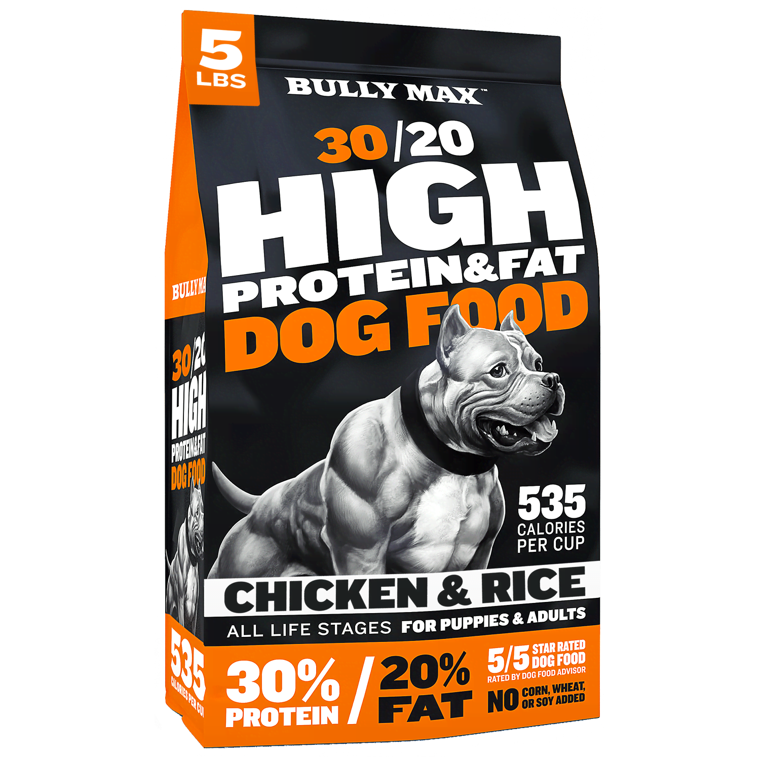 Bully Max 30/20 High Protein Chicken Dry Dog Food