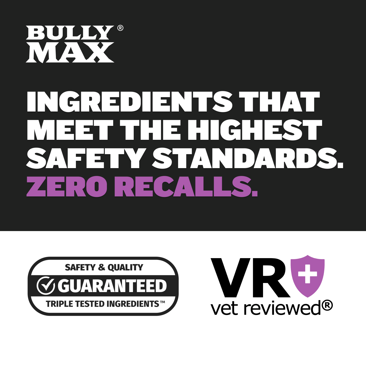 Bully sales max ingredients