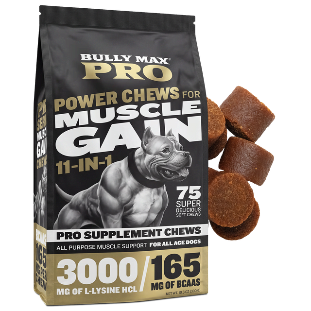 Bully Max Pro Series Power Chews for Muscle Gain