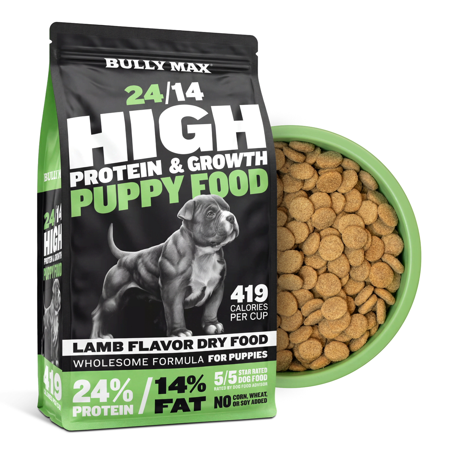 Bully Max 24/14 High Protein & Growth Puppy Food