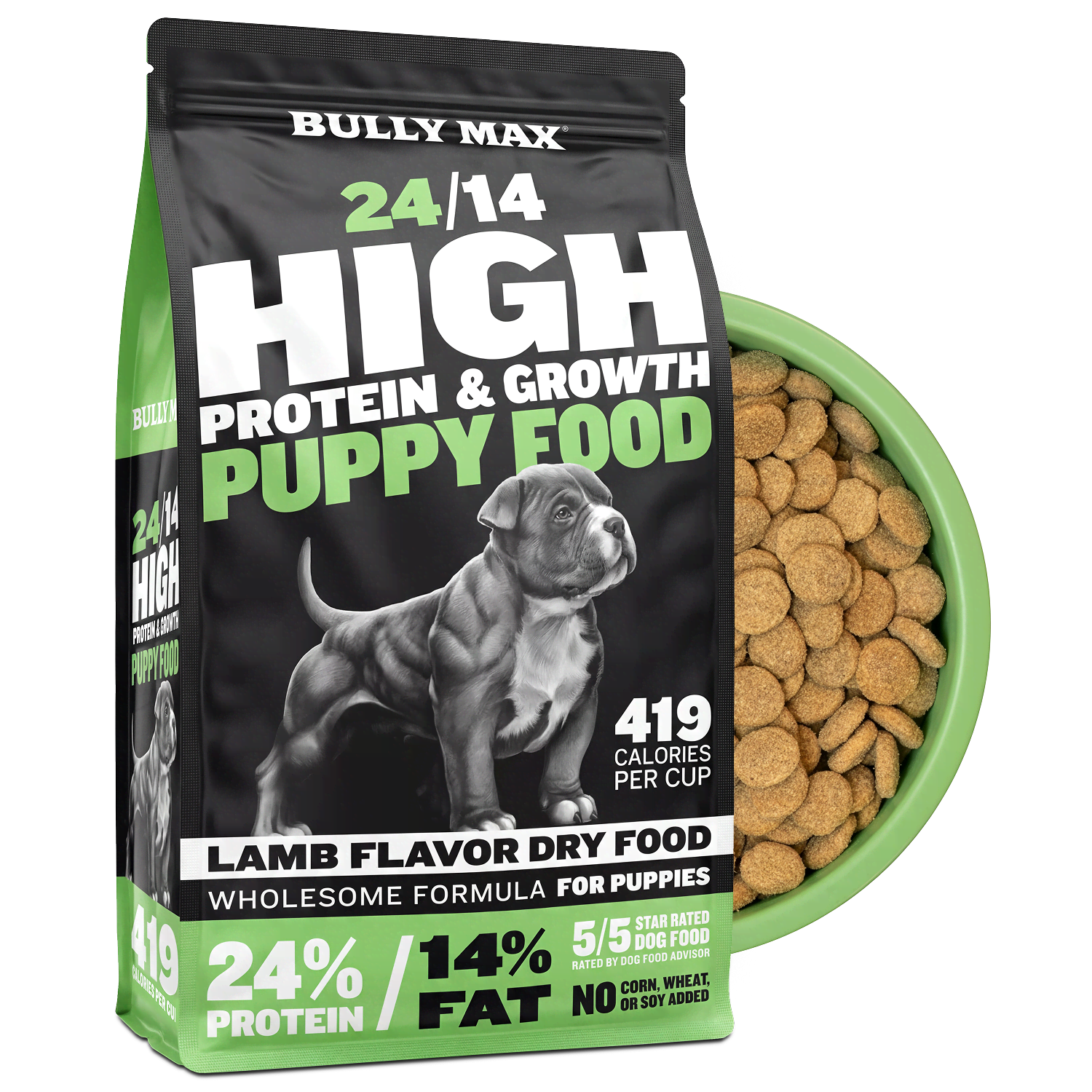 Bully Max 24/14 High Protein & Growth Puppy Food