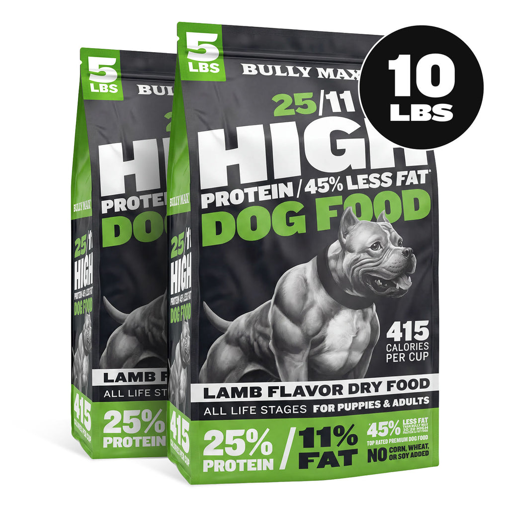 Bully Max 25/11 High Protein Lamb 45% Less Fat Dog Food