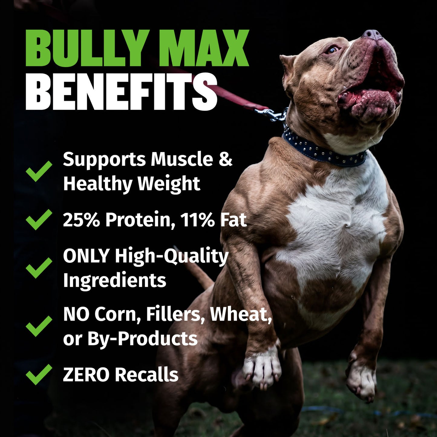 Bully Max 25/11 High Protein Lamb 45% Less Fat Dog Food
