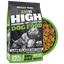 Bully Max 25/11 High Protein Lamb Dog Food (45% less fat), front of bag with a bowl of the kibble