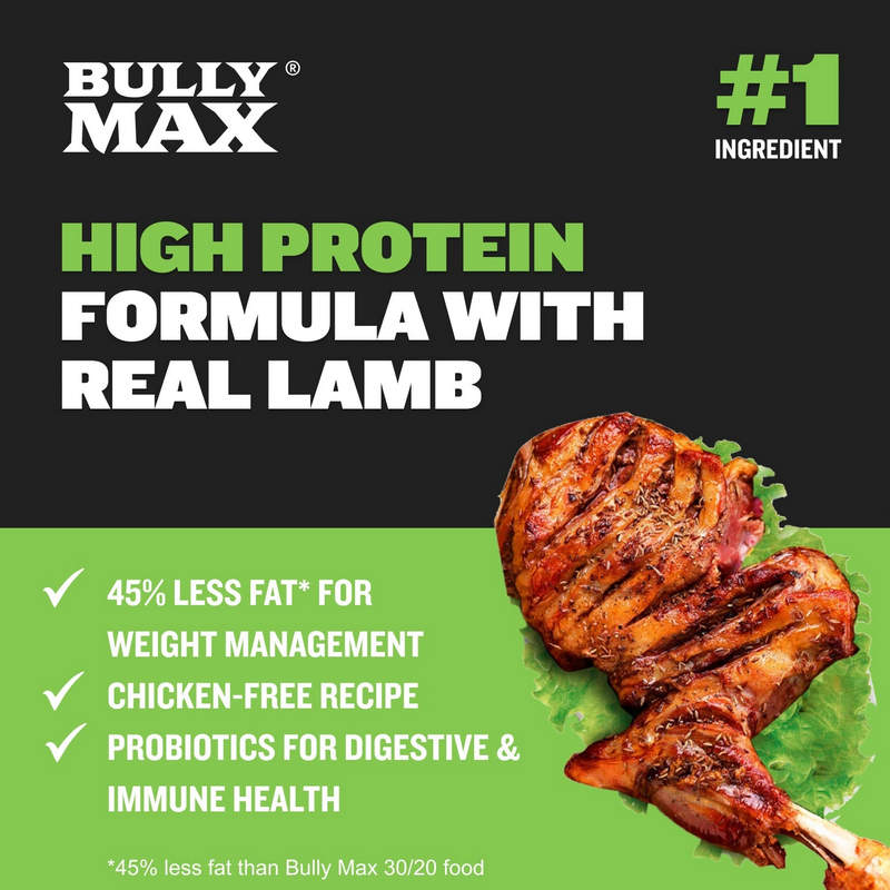 Bully Max 25/11 High Protein 45% Less Fat Dog Food