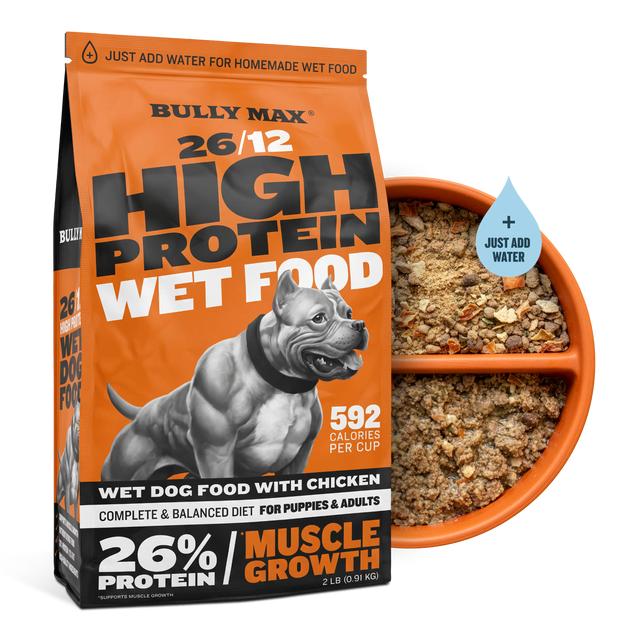 Bully Max 26/12 High Protein Chicken Wet Dog Food