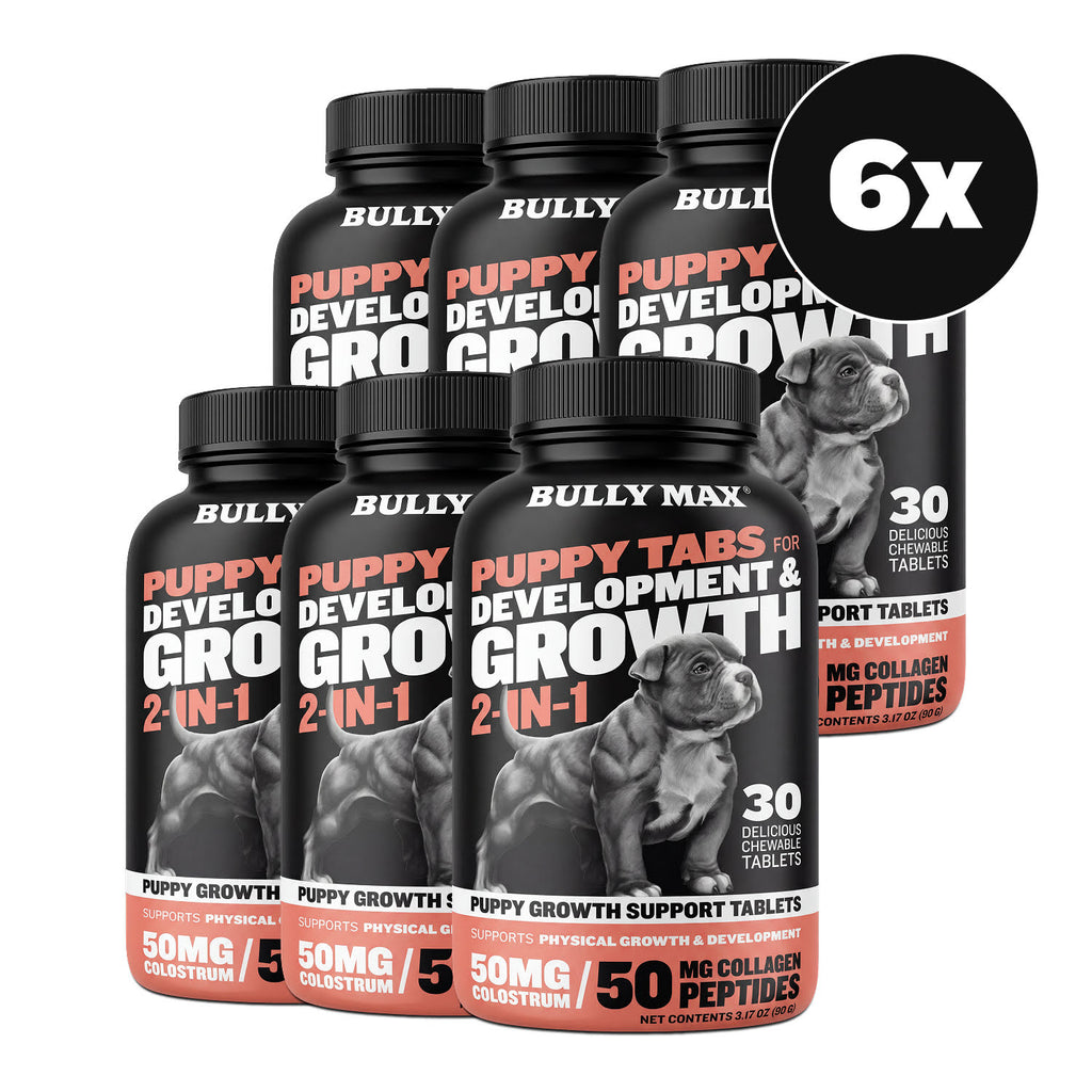 Bully Max Puppy Tabs for Development & Growth