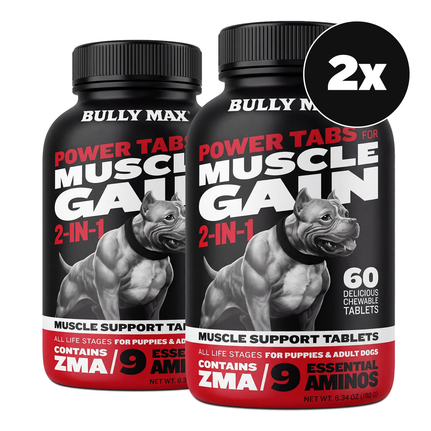Bully Max Power Tabs for Muscle Gain