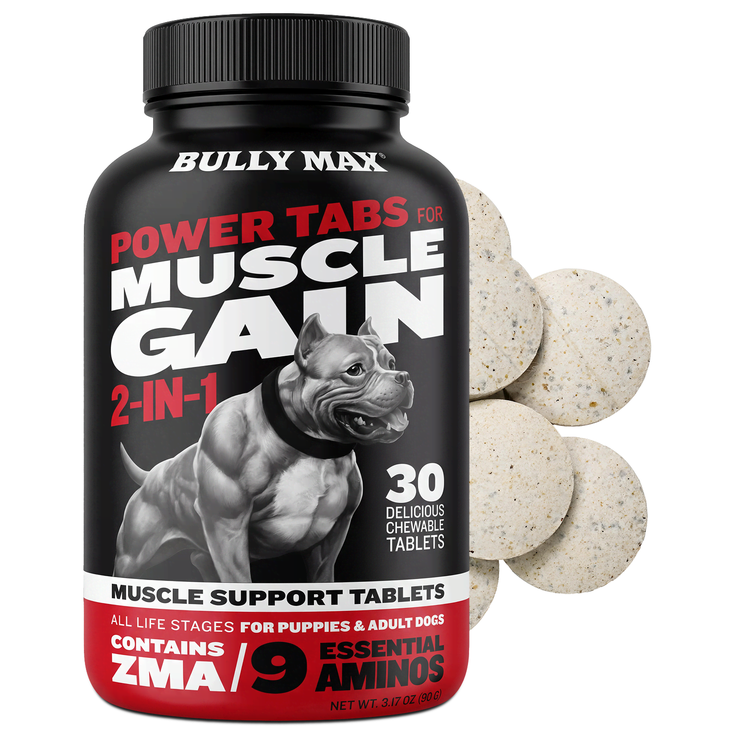 Bully Max Power Tabs for Muscle Gain