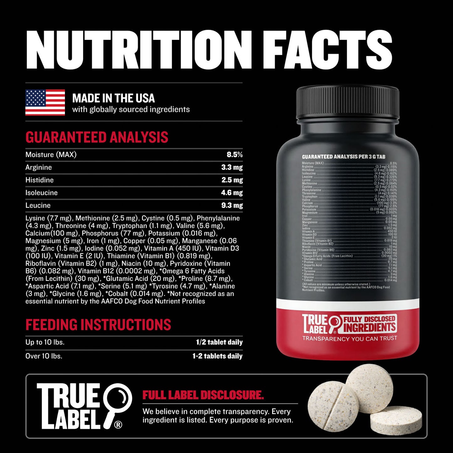 Bully Max Power Tabs for Muscle Gain