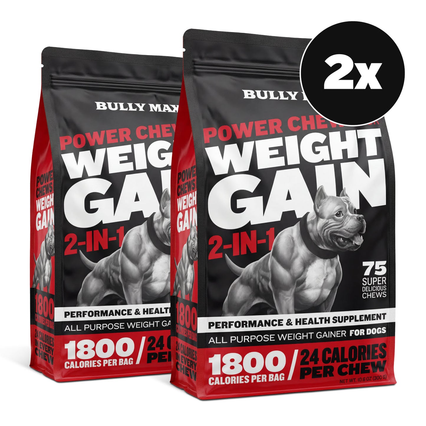 Bully Max Power Chews for Weight Gain