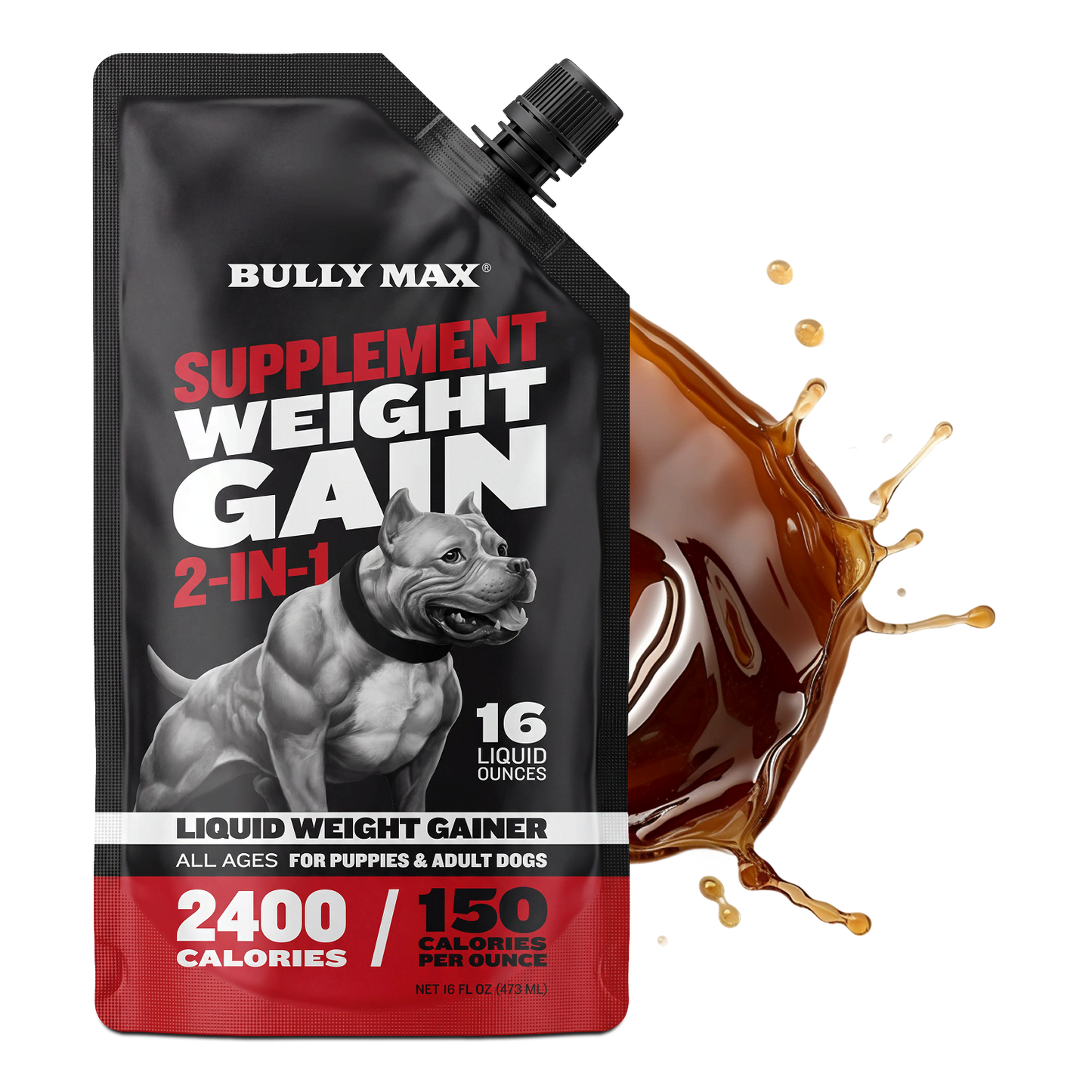 Bully Max Liquid Weight Gainer 2-in-1