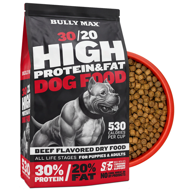 Bully Max 30/20 High Protein Beef Dog Food