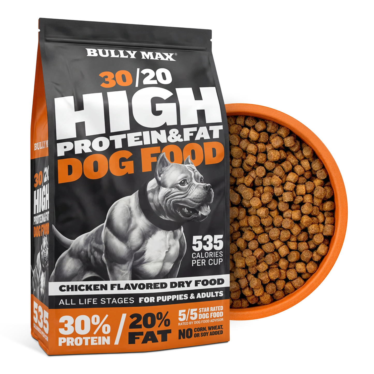 Bully Max 30/20 High Protein Chicken Dog Food