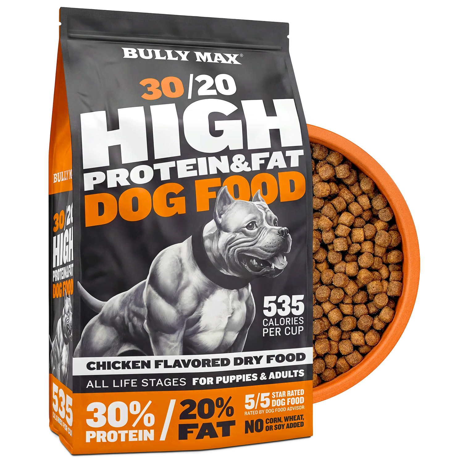 Bully Max 30/20 High Protein Chicken Dog Food