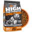 Bully Max 30/20 High Protein Chicken Dog Food, front of bag with a bowl of the kibble