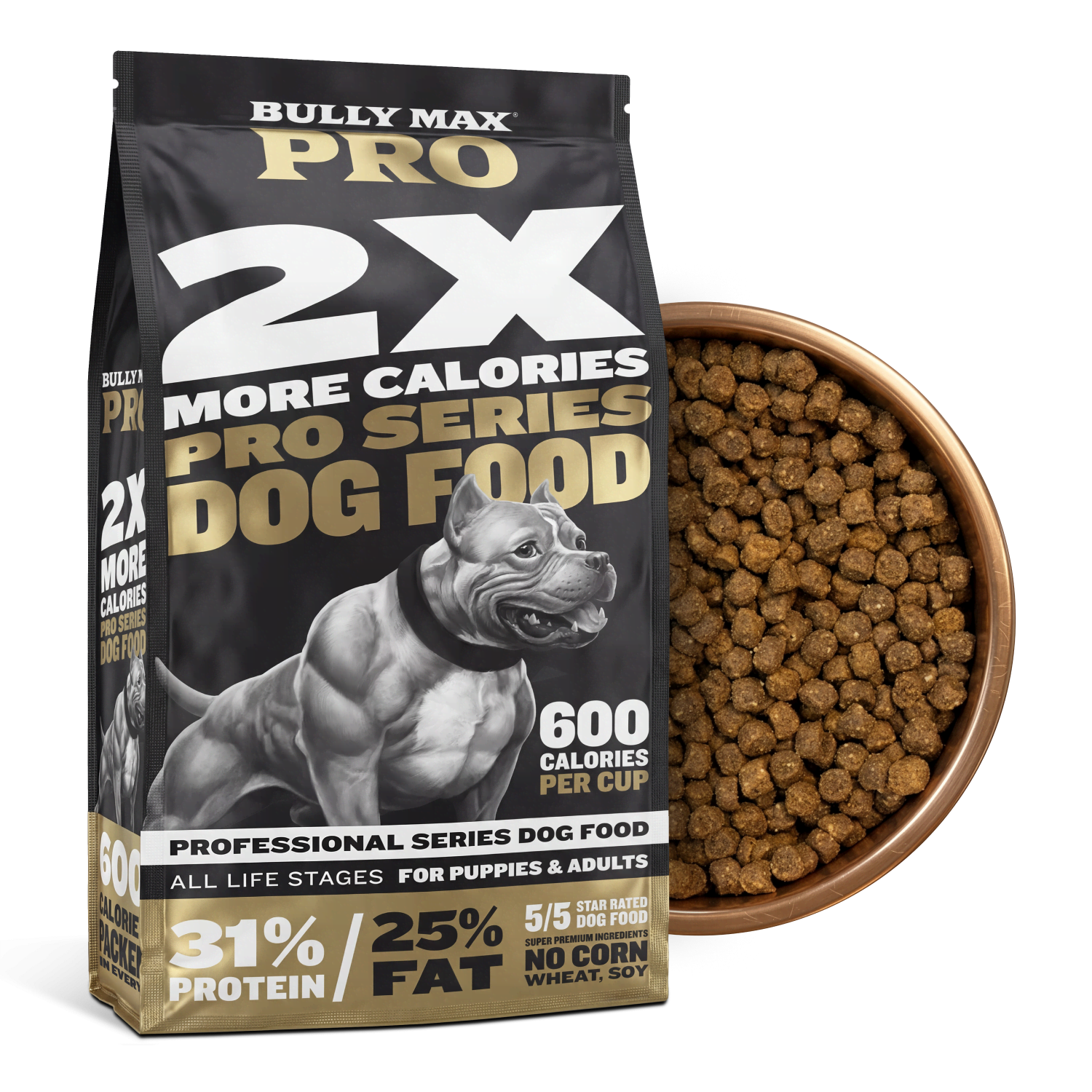 Bully Max Pro Series 31/25 High Performance Dog Food