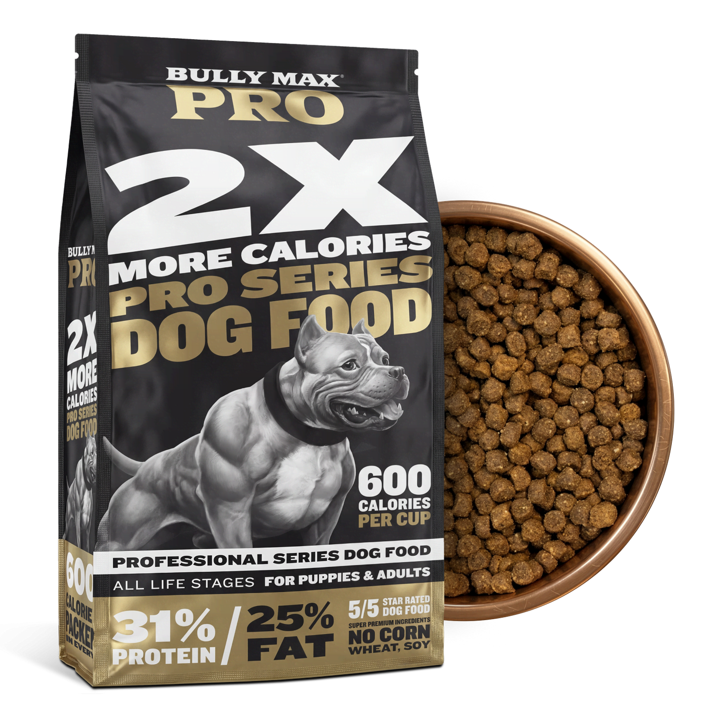 Bully Max PRO Series 31/25 High Calorie Dog Food