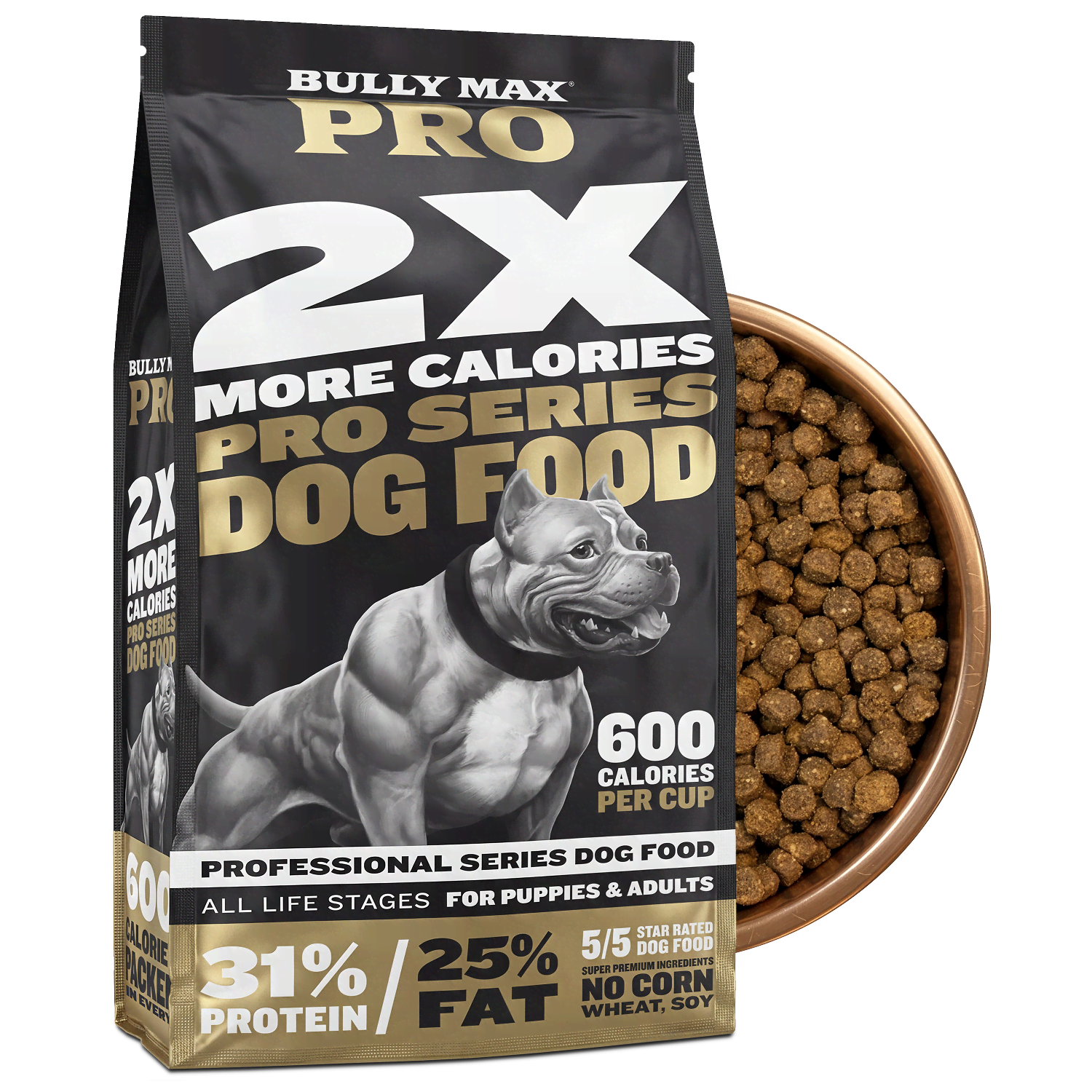 Bully Max PRO Series 31/25 High Calorie Dog Food