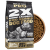 Bully Max PRO Series 31/25 High Calorie Dog Food, front of bag with a bowl of the kibble