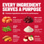 Bully Max Freeze-Dried Raw Dog Food Toppers Beef Flavor