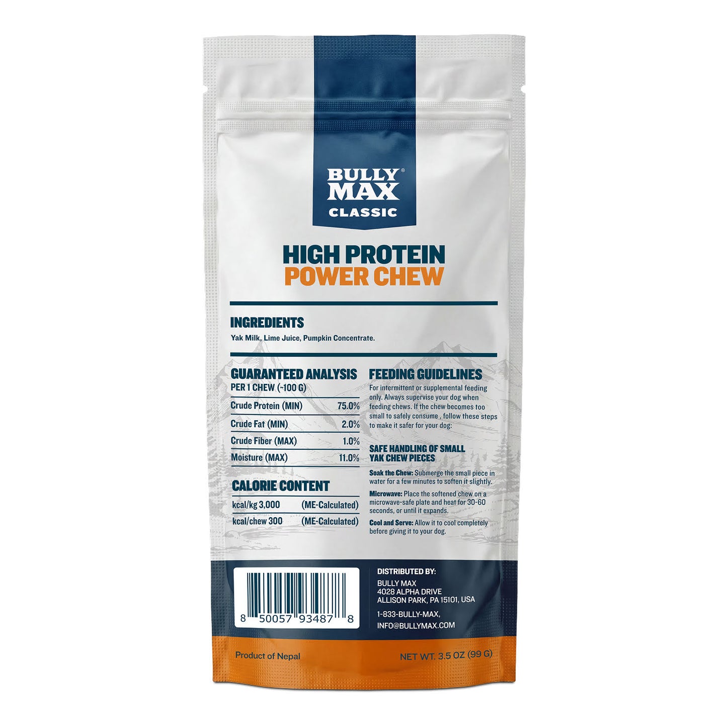 High Protein Power Chew - Pumpkin