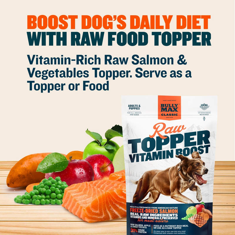 Bully Max High-Protein Dog Food Toppers | 20% OFF | Dry & Wet - Bully Max