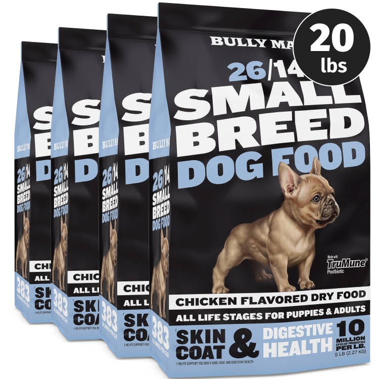 Bully Max 26 14 Small Breed Dog Food Bully Max