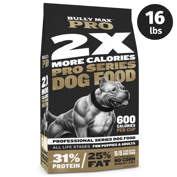 Bully Max PRO Series 31/25 High Calorie Dog Food