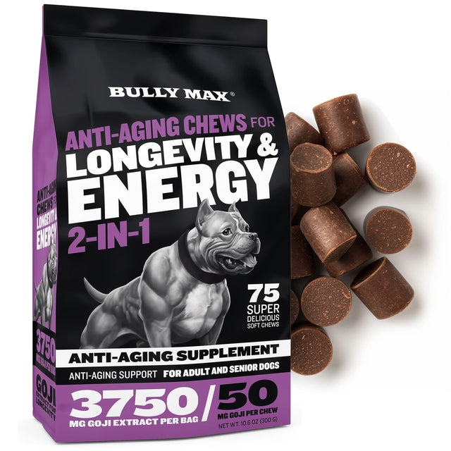 Bully Max Anti-Aging Chews for Longevity & Energy